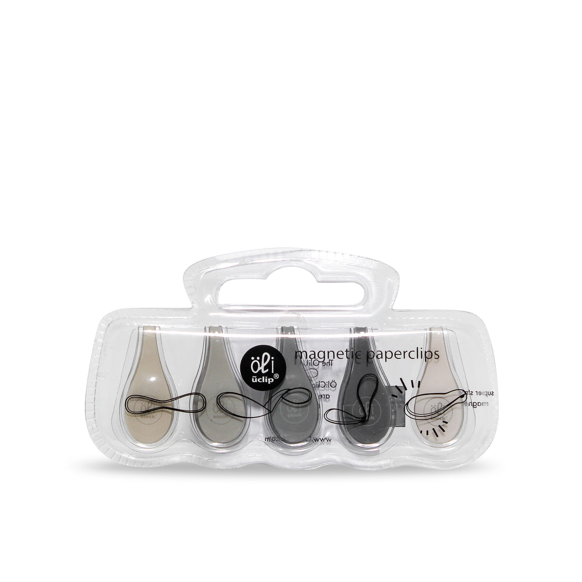 Magnetic OliClip Set - Cool Neutral