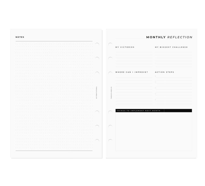 Planner Inserts – Outlined